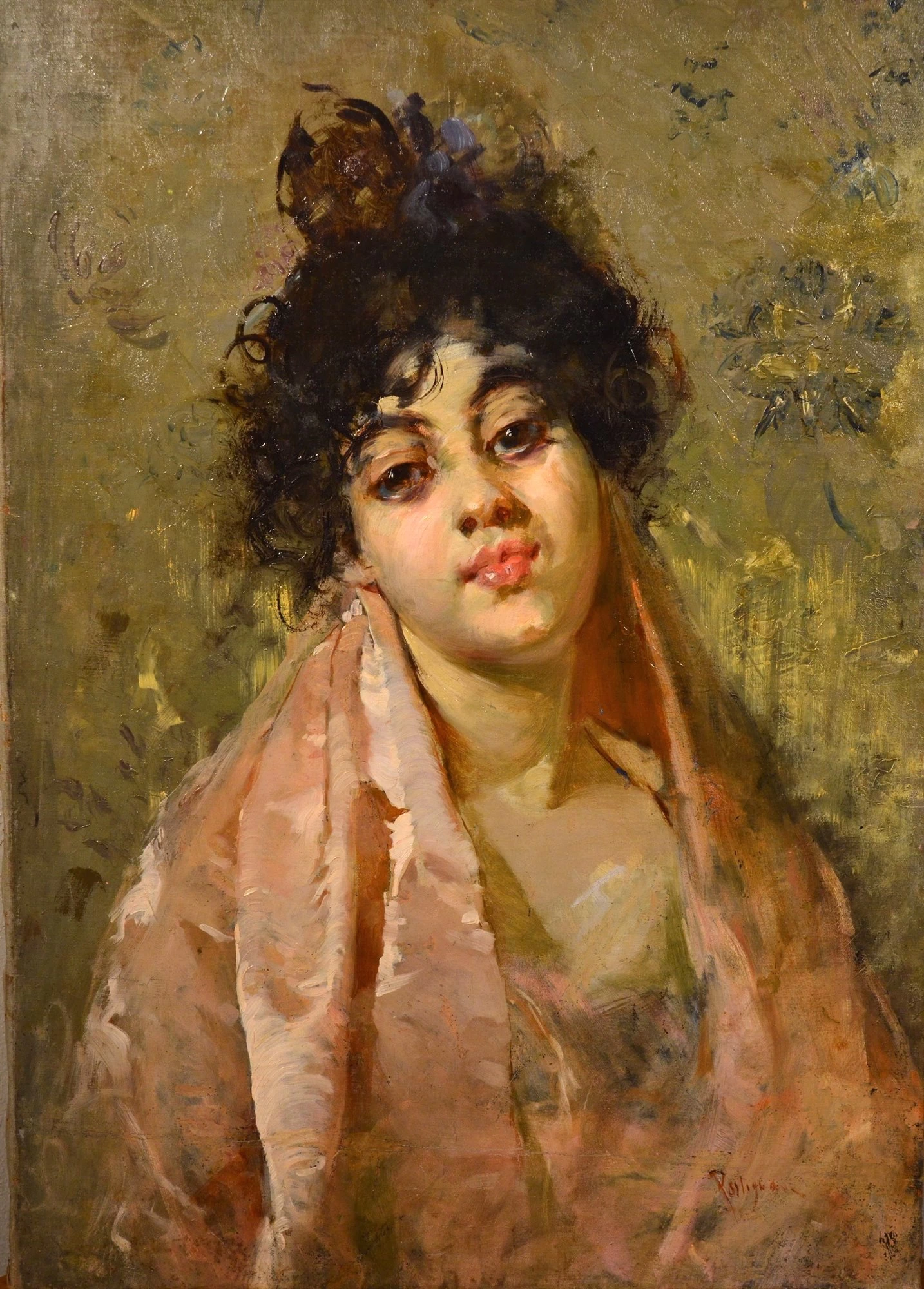R - Ritratto di giovane fanciulla partenopea